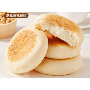 豆乳餐包面包整箱早餐食品纳豆夹心糕点夜宵充饥健康零食休闲小吃